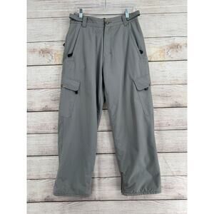 Billabong Outerwear Adjustable Waist Snowboard Ski Pants Youth XL Gray